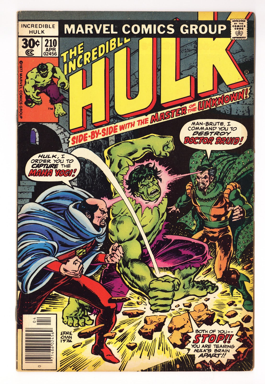 The Incredible Hulk Vol 1 210  Low Grade   (1977)     