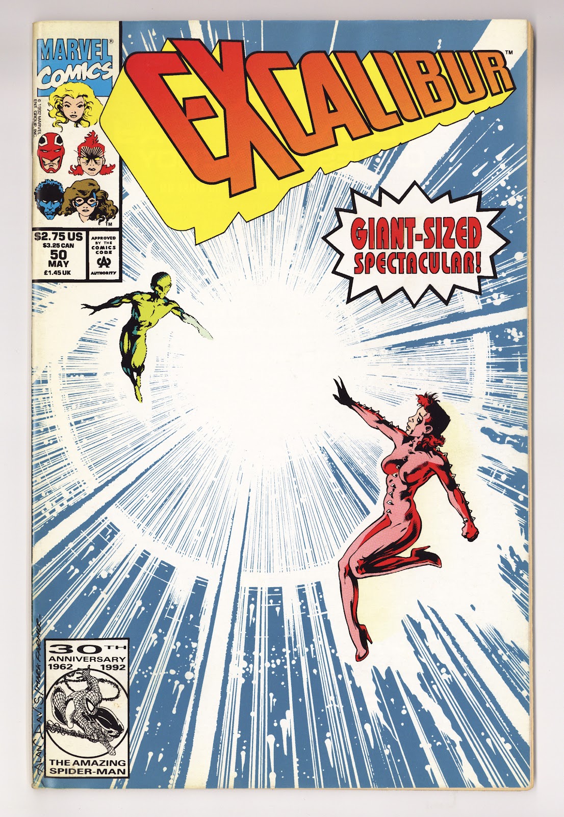 Excalibur Vol 1 50  Mid Grade   (1992)     