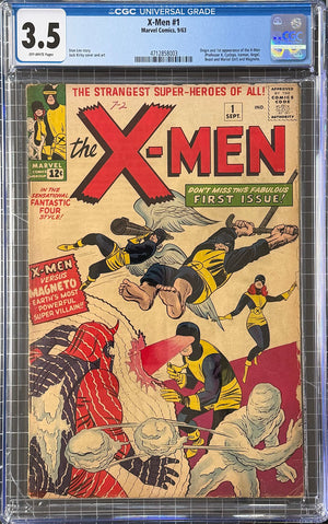 The X-Men Vol 1 1 CGC 3.5 (VG-) (1963)