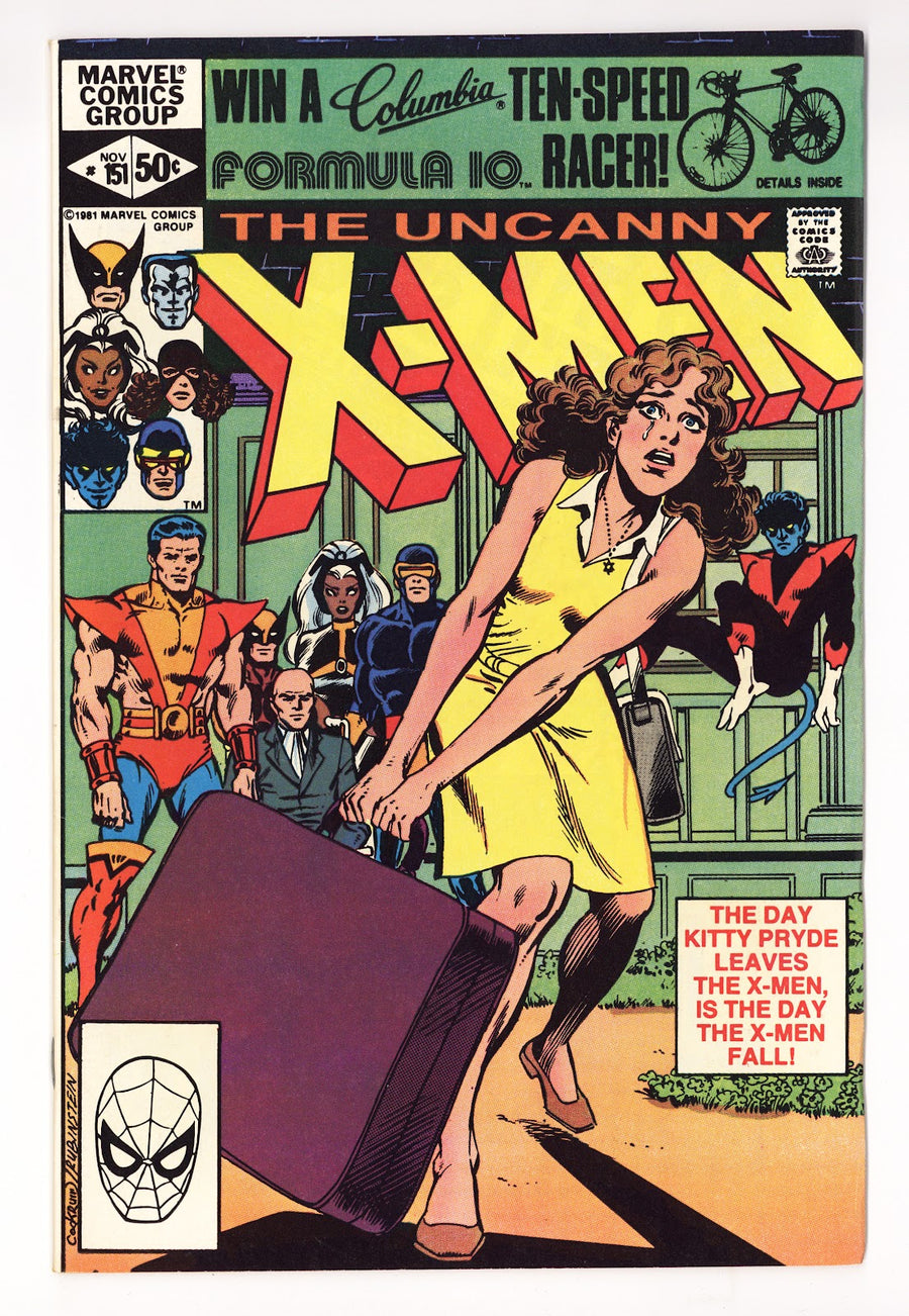 The Uncanny X-Men Vol 1 151  VF- (7.5)   (1981)