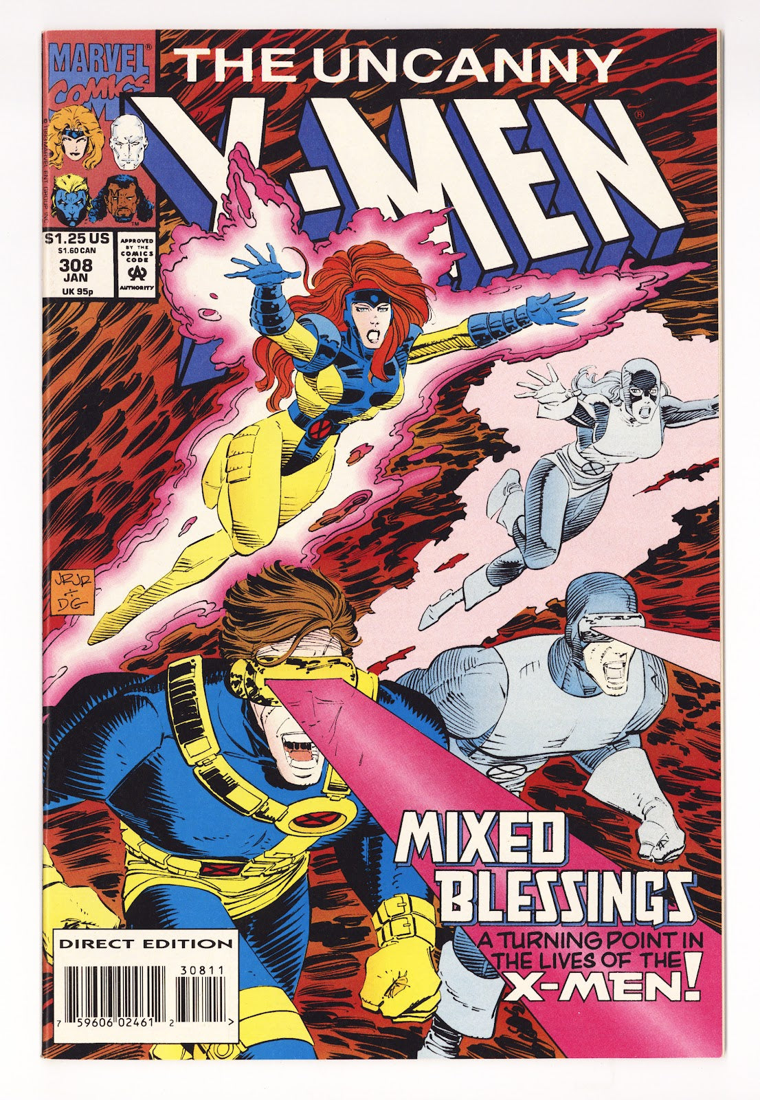 The Uncanny X-Men Vol 1 308  High Grade   (1994)     
