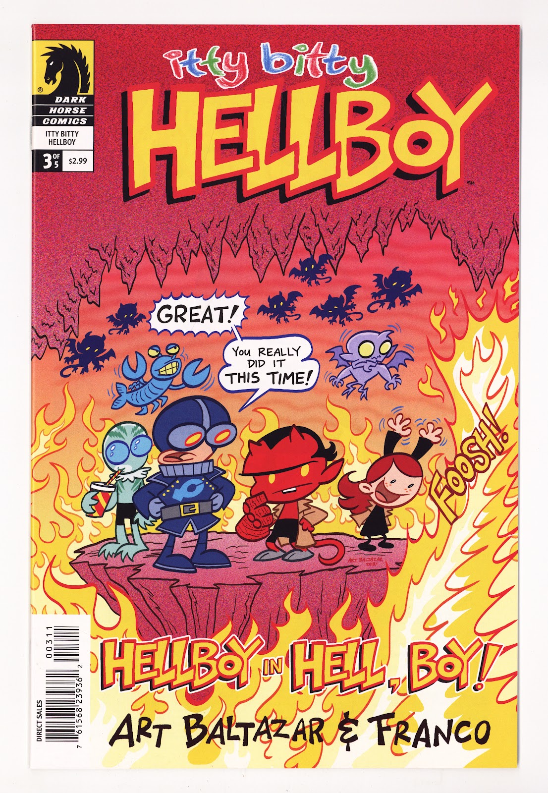 Itty Bitty Hellboy   3  High Grade   (2013)     
