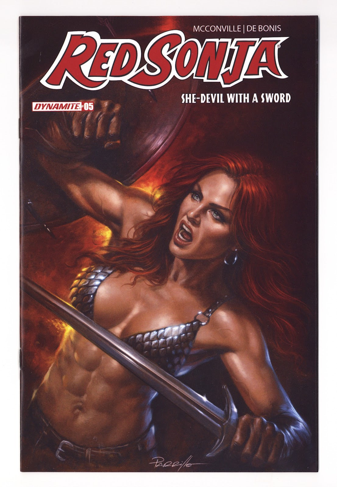 Red Sonja She Devil With a Sword 5 Parrillo Variant (2026)