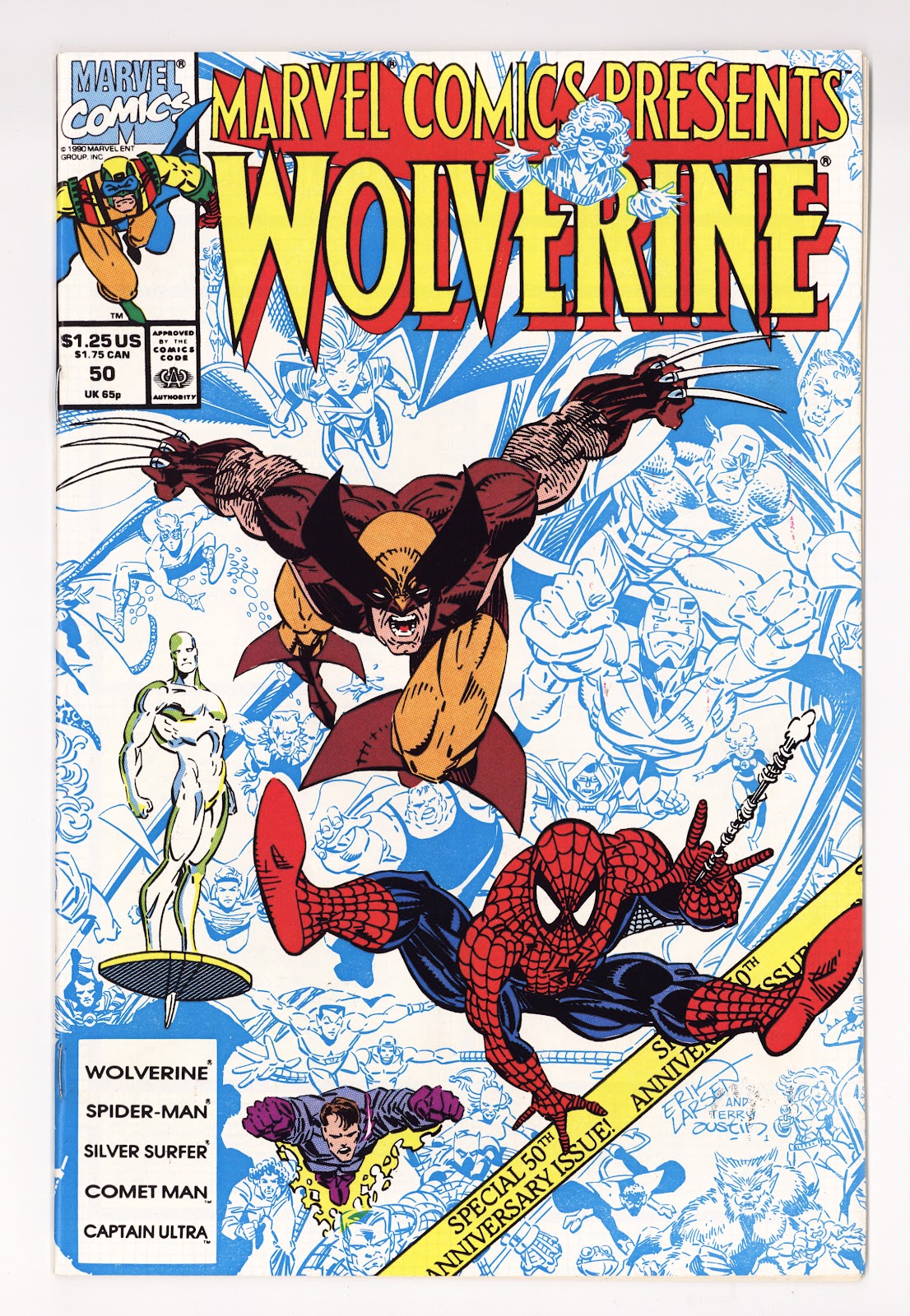 Marvel Comics Presents Vol 1 50 High Grade (1990) 