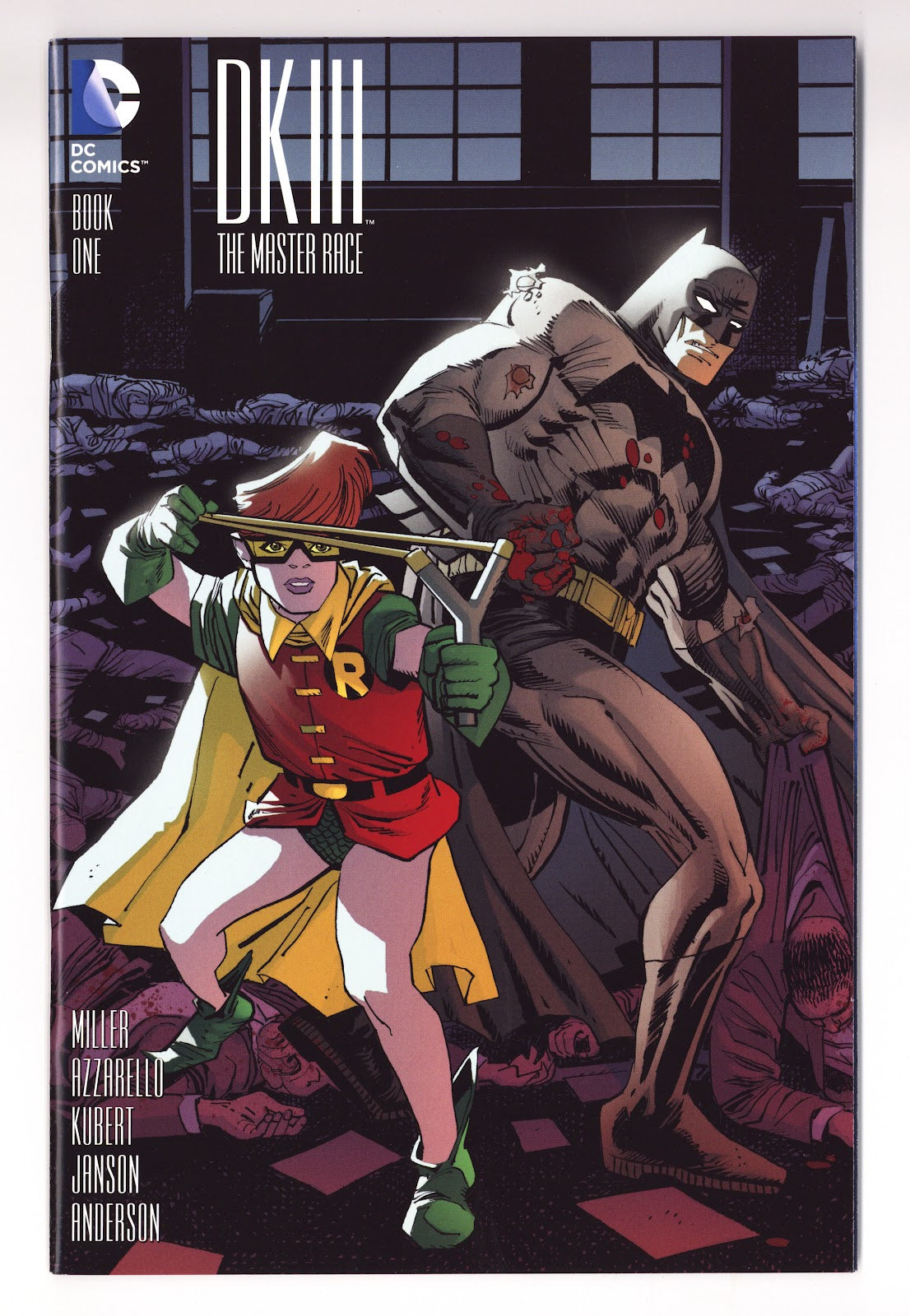 Dark Knight III: The Master Race   1  High Grade   (2016) Janson   Variant
