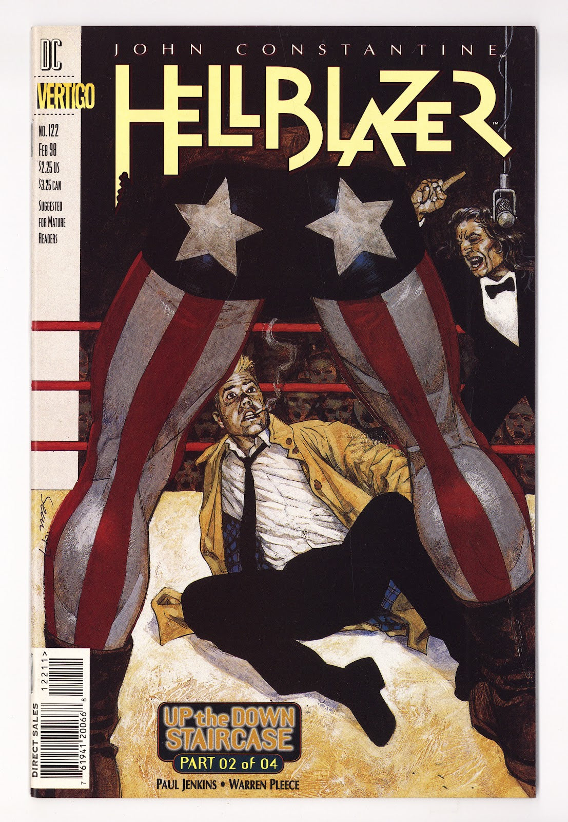 Hellblazer Vol 1 122 High Grade (1998) 