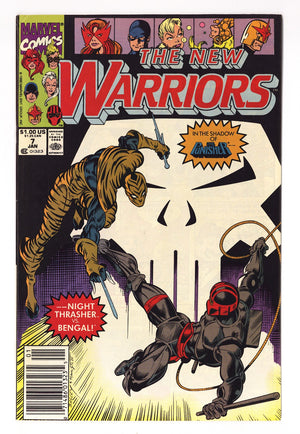 The New Warriors Vol 1 7 High Grade (1991) Newsstand