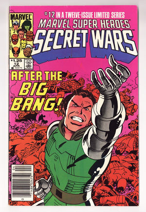Marvel Super-Heroes Secret Wars Vol 1 12 VF- (7.5) (1985) Canadian Price Variant