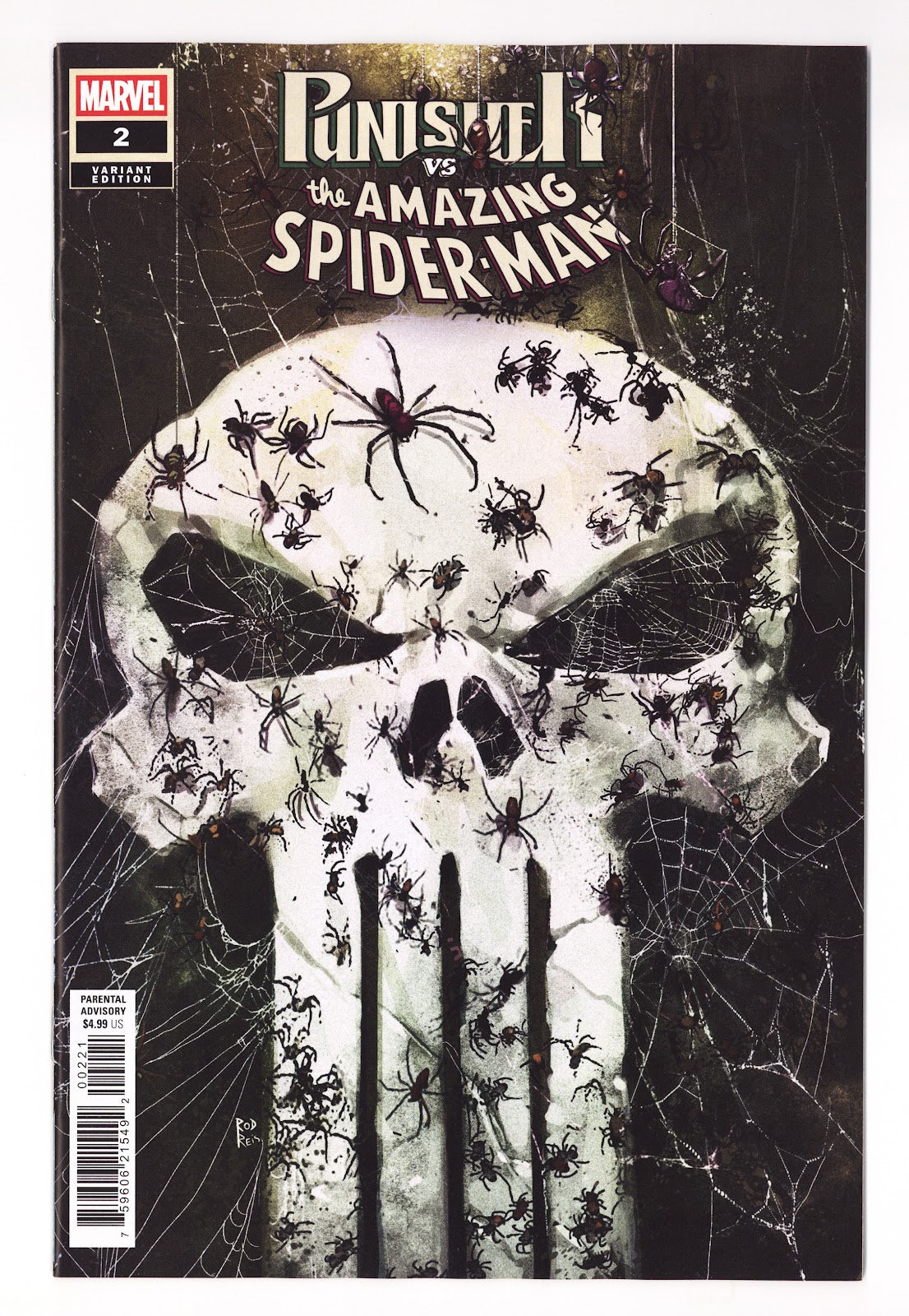 Punisher Vs. Spider-Man 2 Reis Variant (2026)