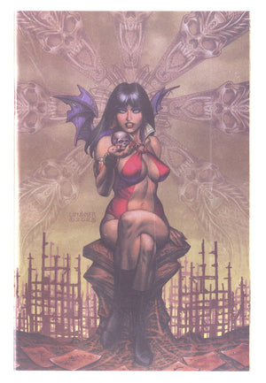 Vampirella Armageddon 1 High Grade (2025) Linsner Foil Virgin Incentive Variant