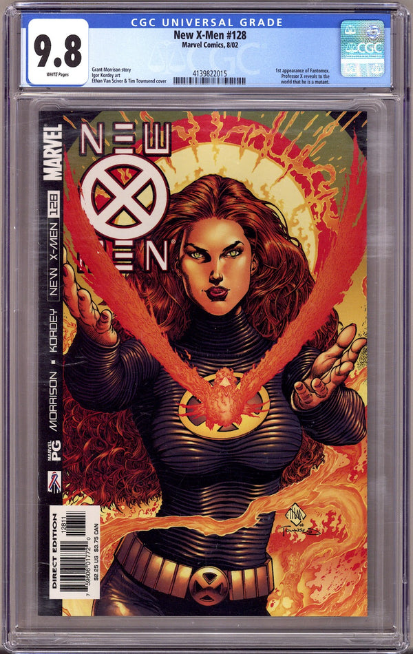 New X-Men Vol 1 128 CGC 9.8 (NM/M) (2002)