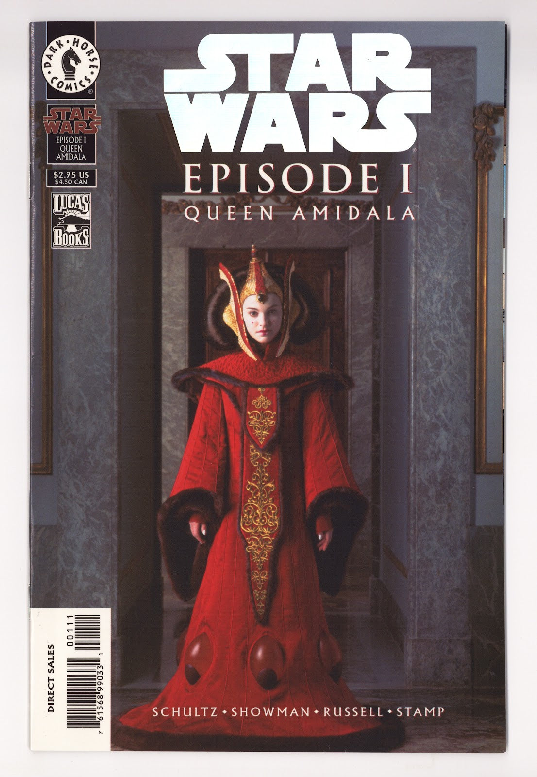 Star Wars: Episode I Queen Amidala   [nn]  Mid Grade   (1999) Dynamic Forces Holofoil Variant  