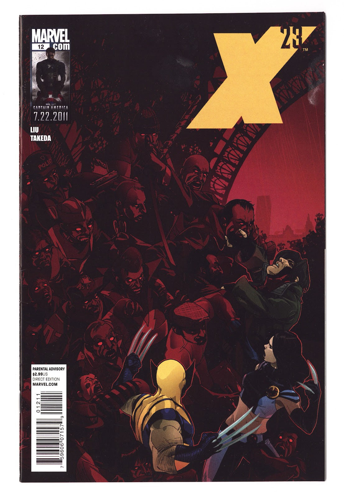 X-23 Vol 3 12 Mid Grade (2011) 