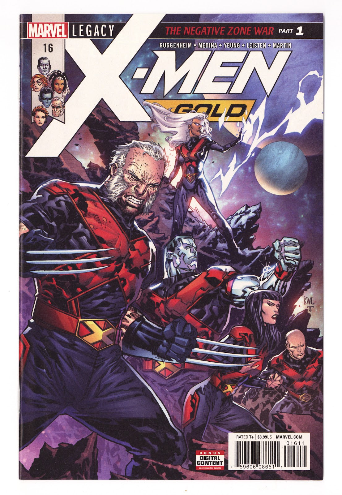 X-Men: Gold 16 High Grade (2018) 