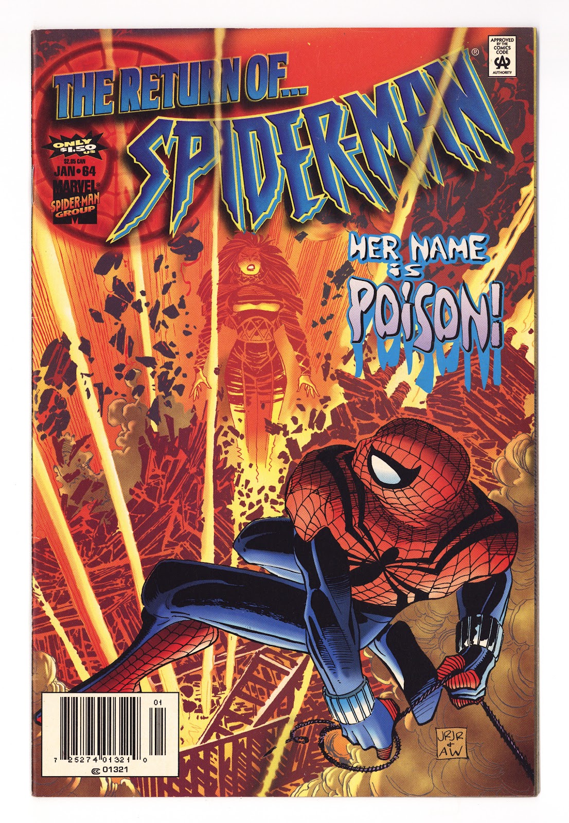Spider-Man Vol 1 64 High Grade (1996) Newsstand 