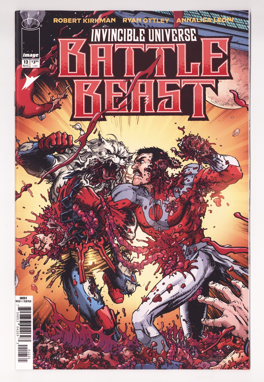 Invincible Universe Battle Beast 12 Burnham Connecting Incentive NM (9.4) NM (9.4) (2026)