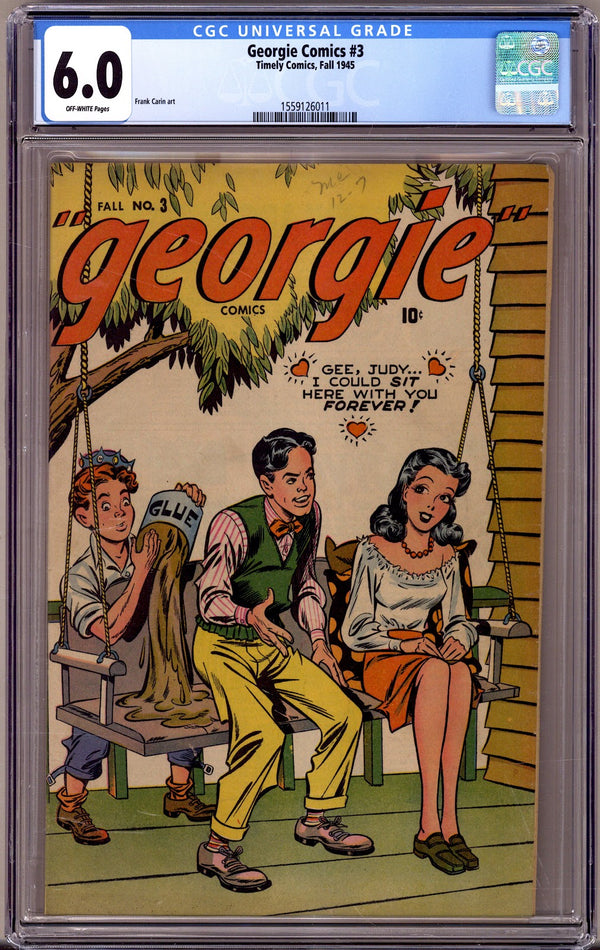 Georgie Comics 3 CGC 6.0 (FN) (1945)