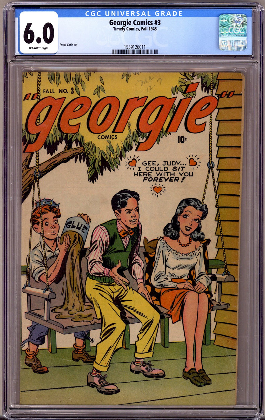 Georgie Comics   3 CGC 6.0 (FN)   (1945)     