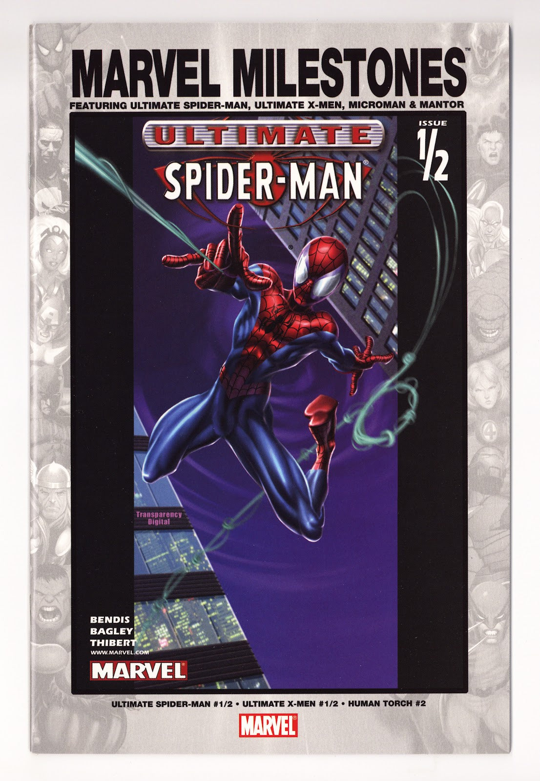 Marvel Milestones: Ultimate Spider-Man, Ultimate X-Men, Microman & Mantor   [nn]  High Grade   (2005)     
