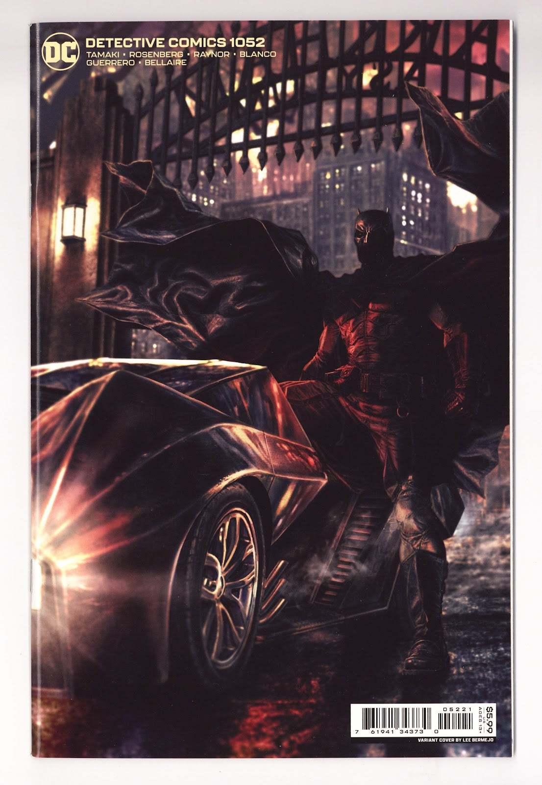 Detective Comics Vol 3 1052  High Grade   (2022) Bermejo   Variant