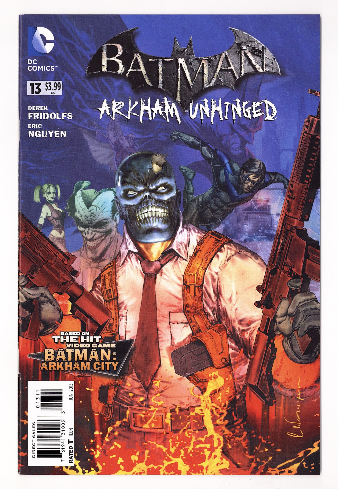 Batman: Arkham Unhinged   13  High Grade   (2013)     