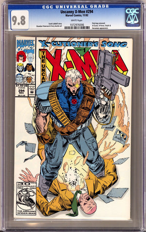 The Uncanny X-Men Vol 1 294 CGC 9.8 (NM/M)   (1992)
