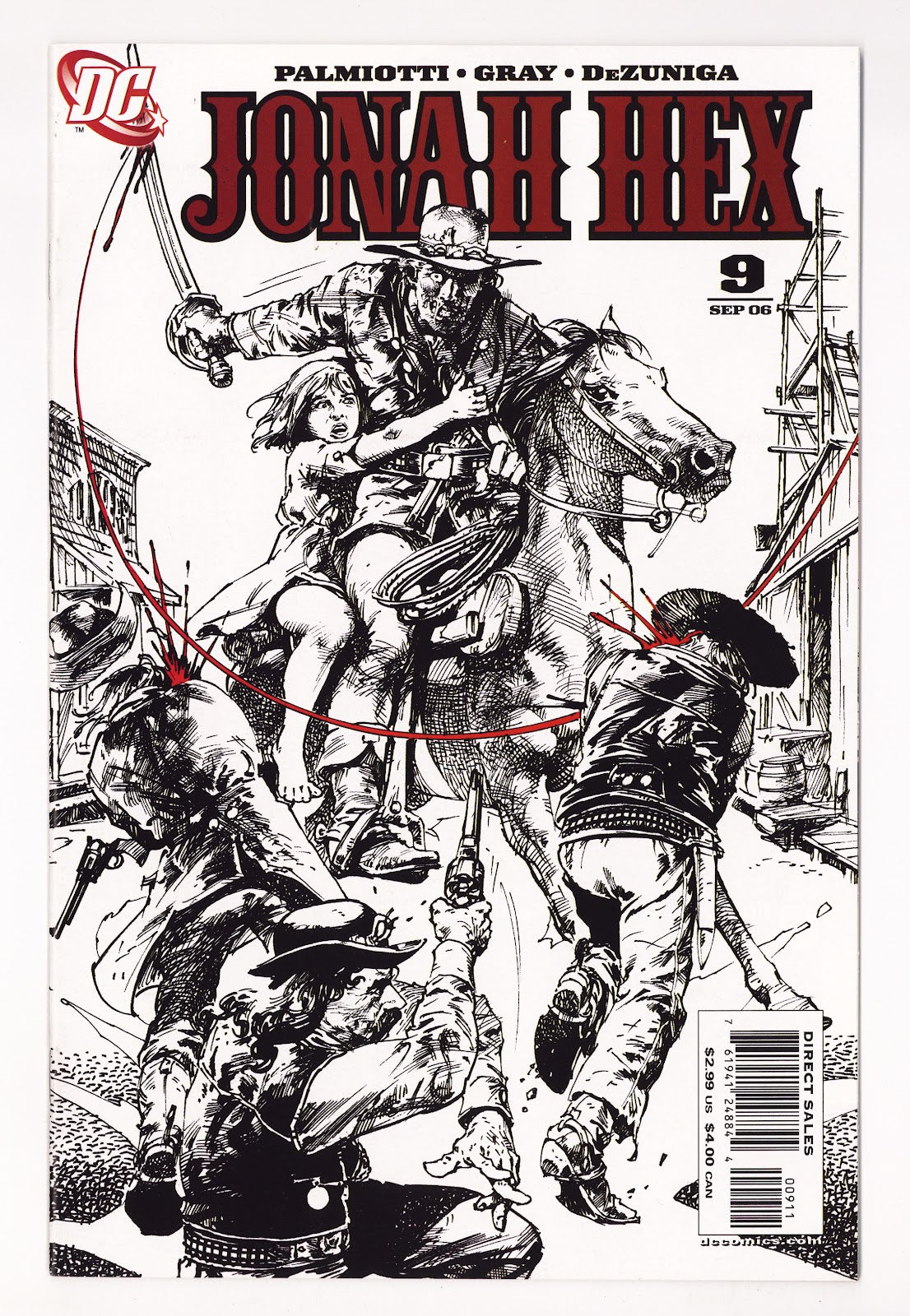 Jonah Hex Vol 2 9  High Grade   (2006)     