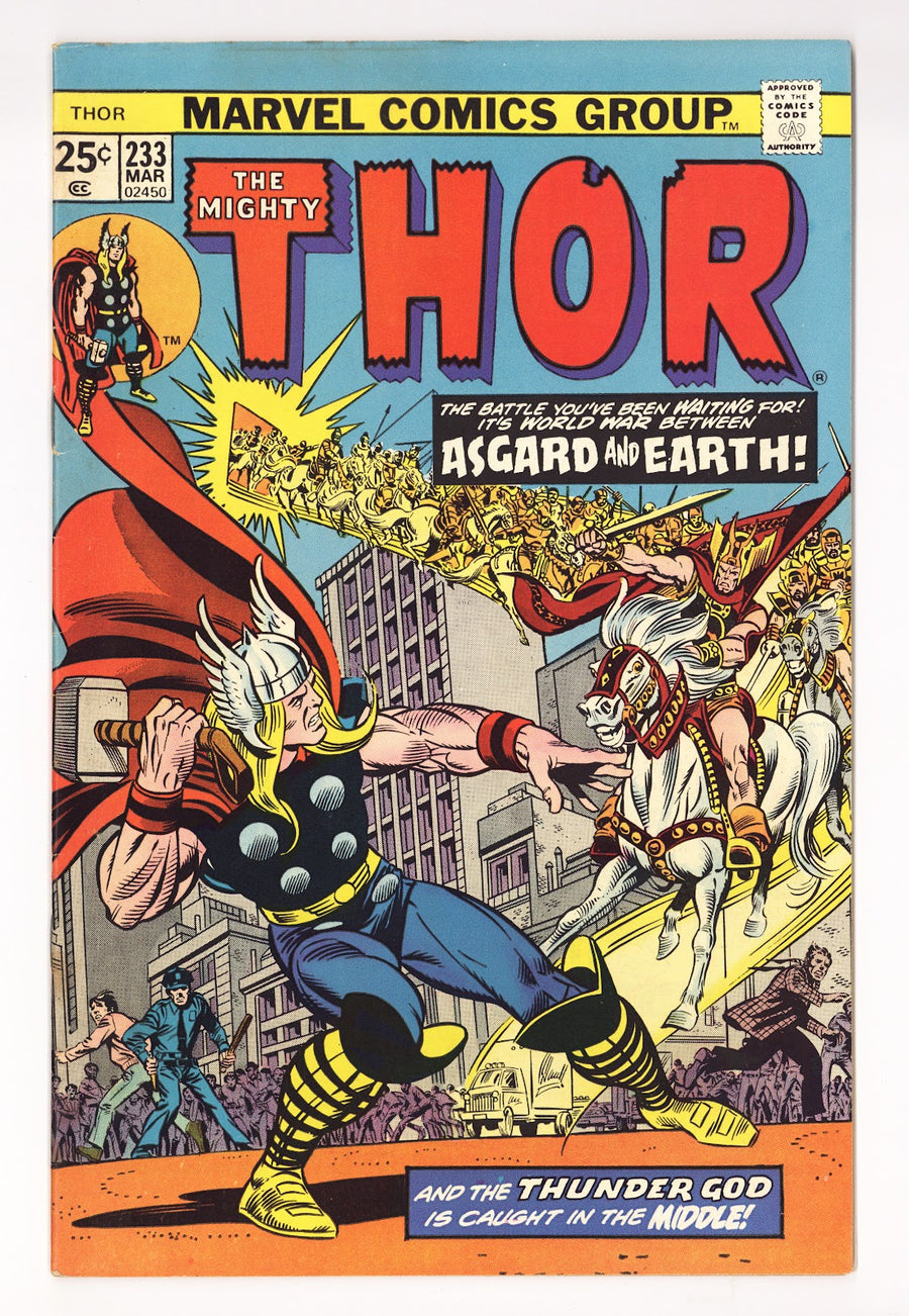 Thor Vol 1 233  Mid Grade   (1975)     
