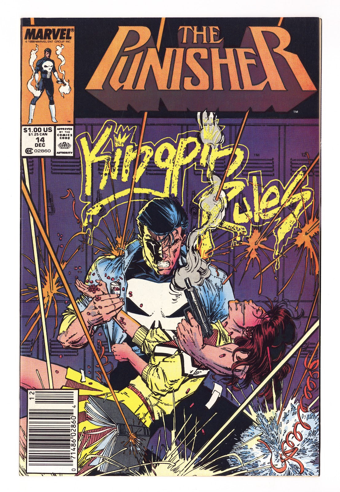 The Punisher Vol 2 14 High Grade (1988) Newsstand 
