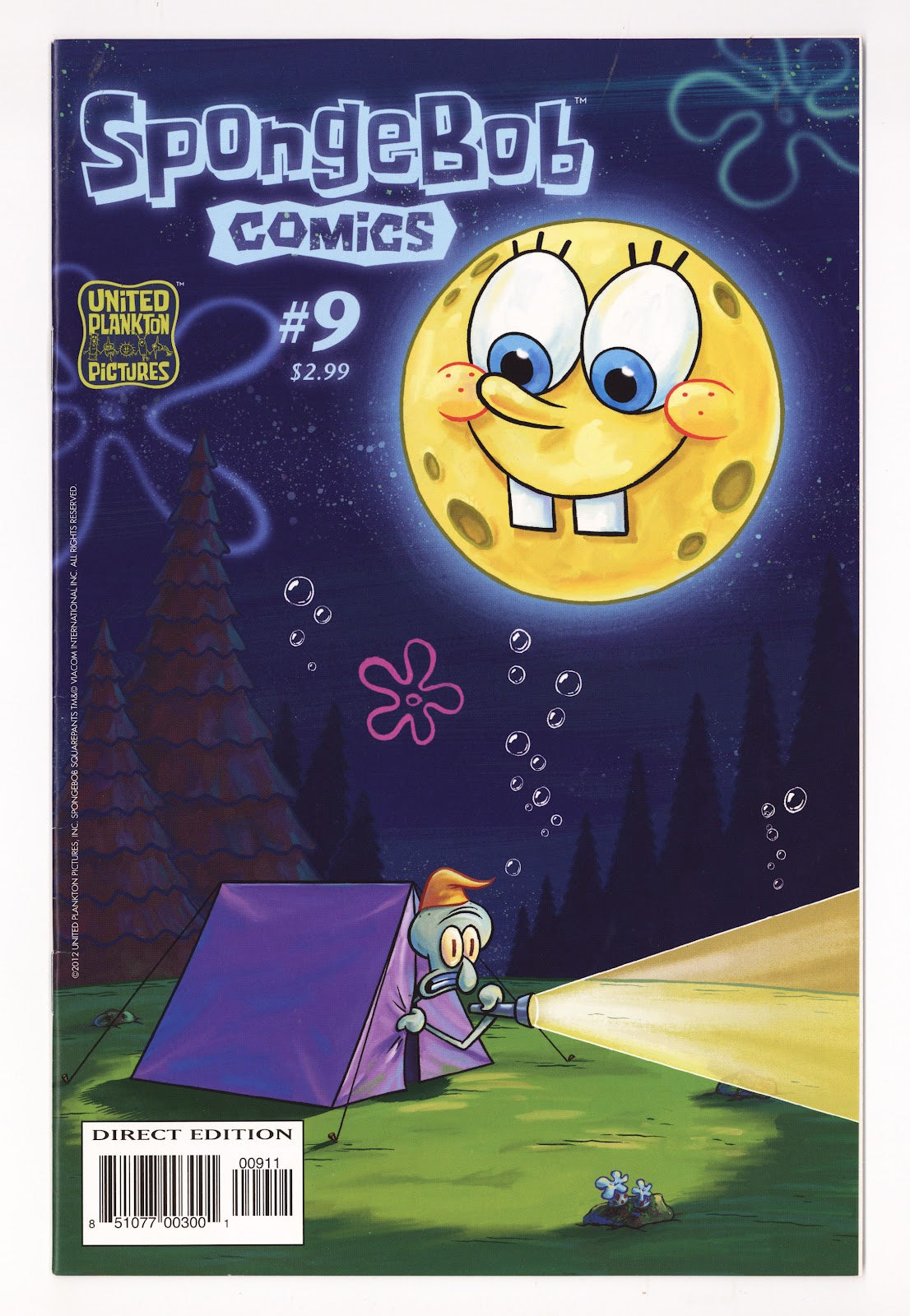 SpongeBob Comics   9  VF- (7.5)   (2012)     