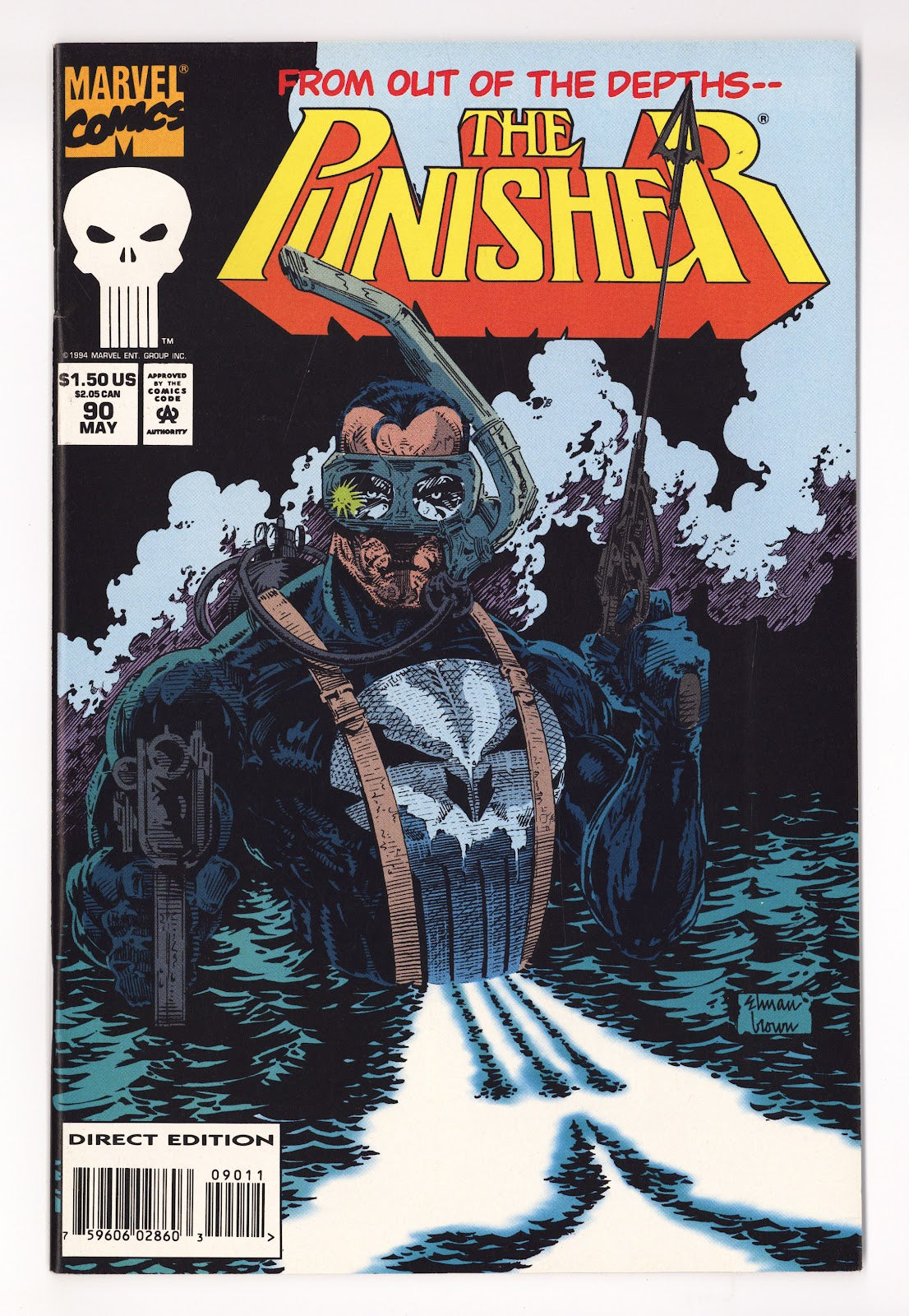 The Punisher Vol 2 91 High Grade (1994) Direct Edition 