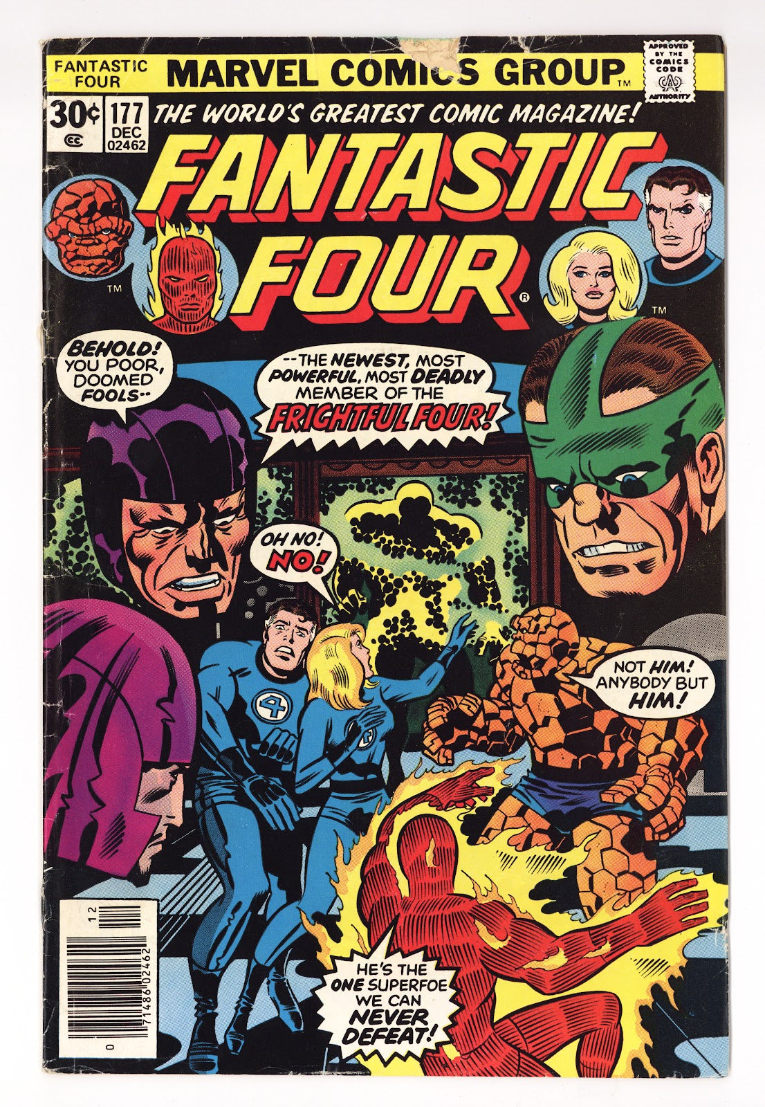 Fantastic Four Vol 1 177 Low Grade (1976) 