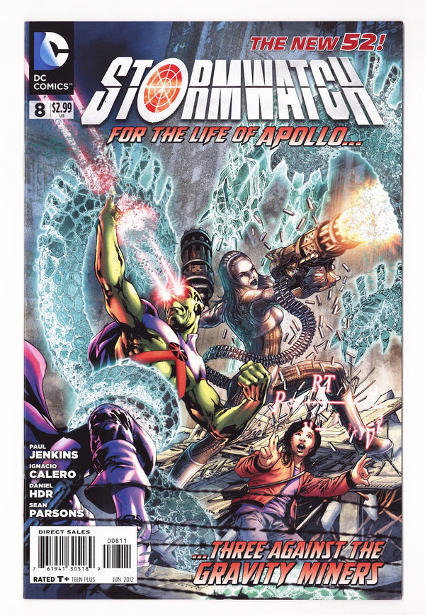 Stormwatch Vol 3 8 High Grade (2012)