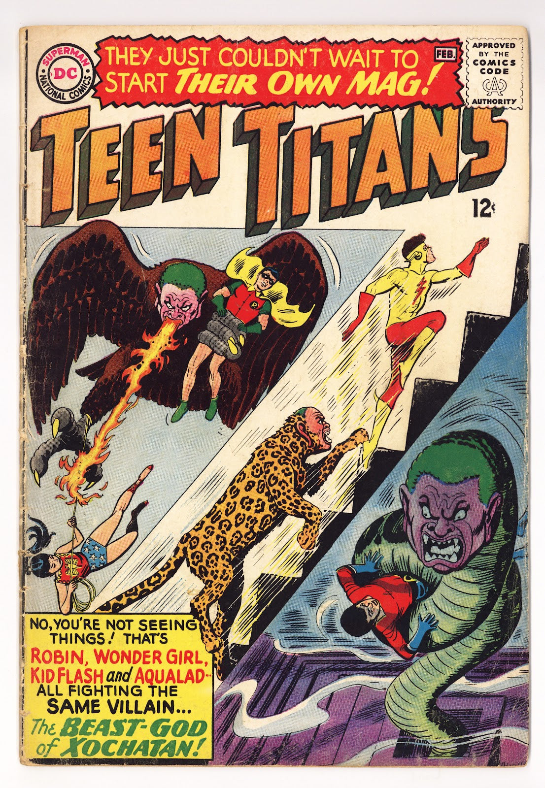 Teen Titans Vol 1 1  GD/VG (3.0)   (1966)     