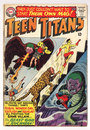 Teen Titans Vol 1 1  GD/VG (3.0)   (1966)
