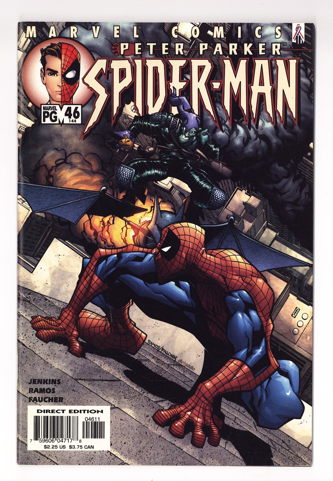 Peter Parker: Spider-Man 46 (144) High Grade (2002) Direct Edition 