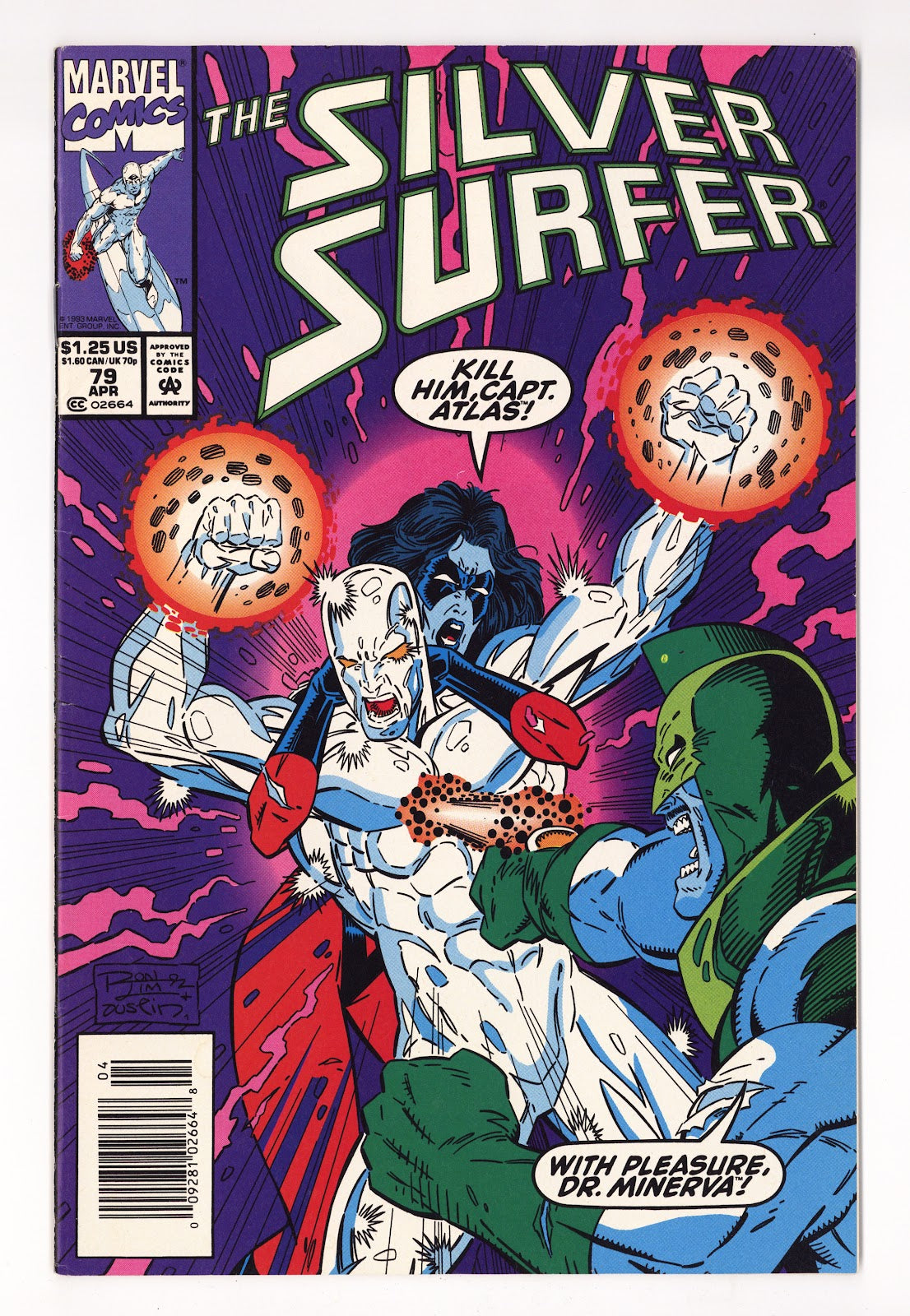 Silver Surfer Vol 3 79  Mid Grade   (1993)   Newsstand