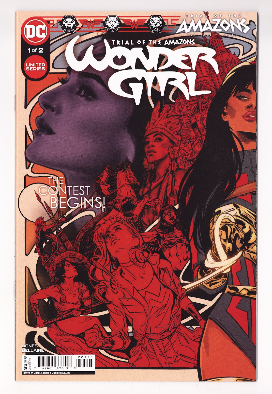 Trial of the Amazons: Wonder Girl 1 High Grade (2022) Jones 