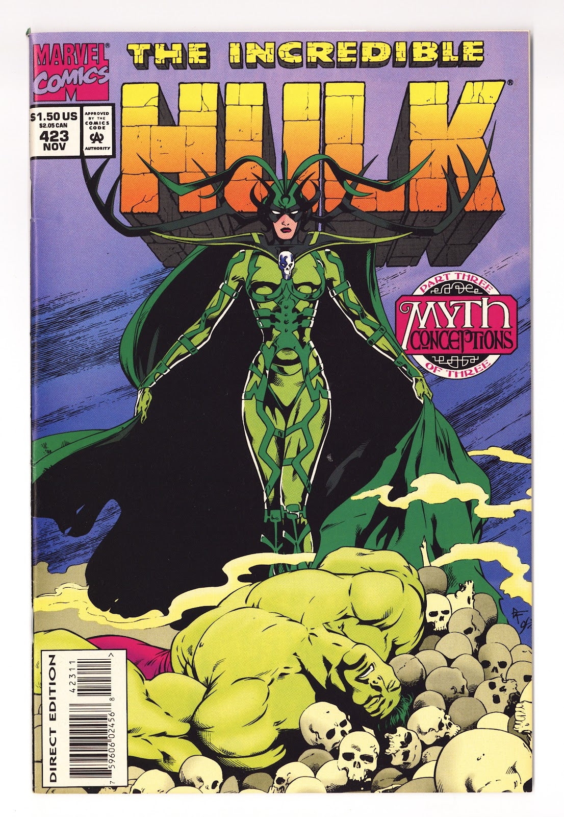 The Incredible Hulk Vol 1 423  Mid Grade   (1994)     