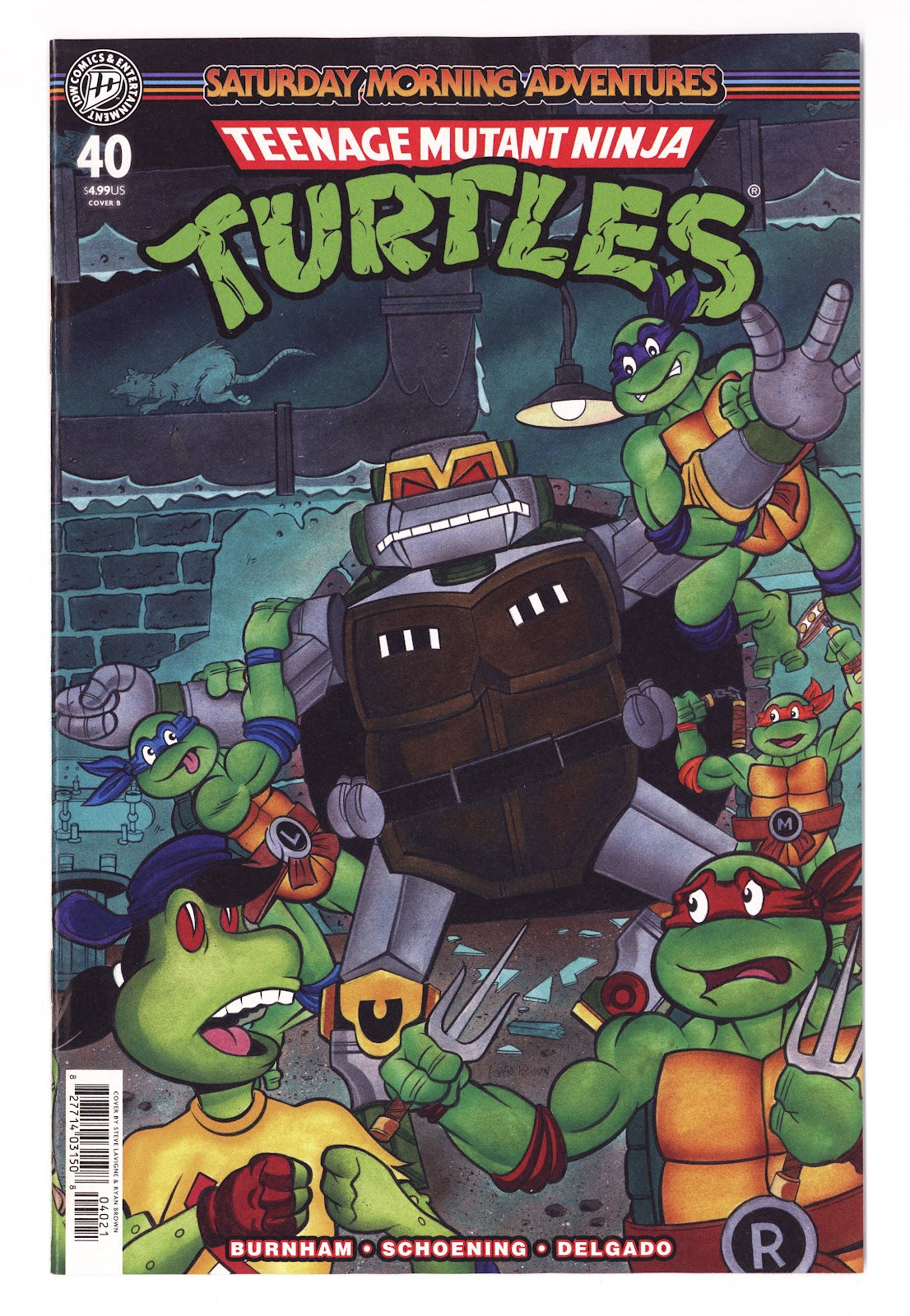 Teenage Mutant Ninja Turtles: Saturday Morning Adventures 40 Variant (2026)