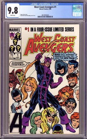 West Coast Avengers Vol 1 1 CGC 9.8 (NM/M)   (1984)