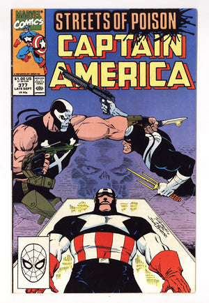 Captain America Vol 1 377  Mid Grade   (1990)