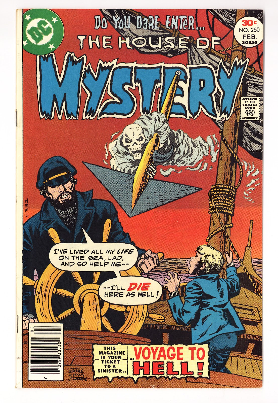 House of Mystery Vol 1 250  FN/VF (7.0)   (1977)