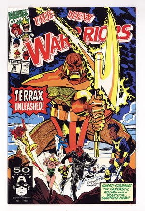 The New Warriors Vol 1 16 Mid Grade (1991) Direct