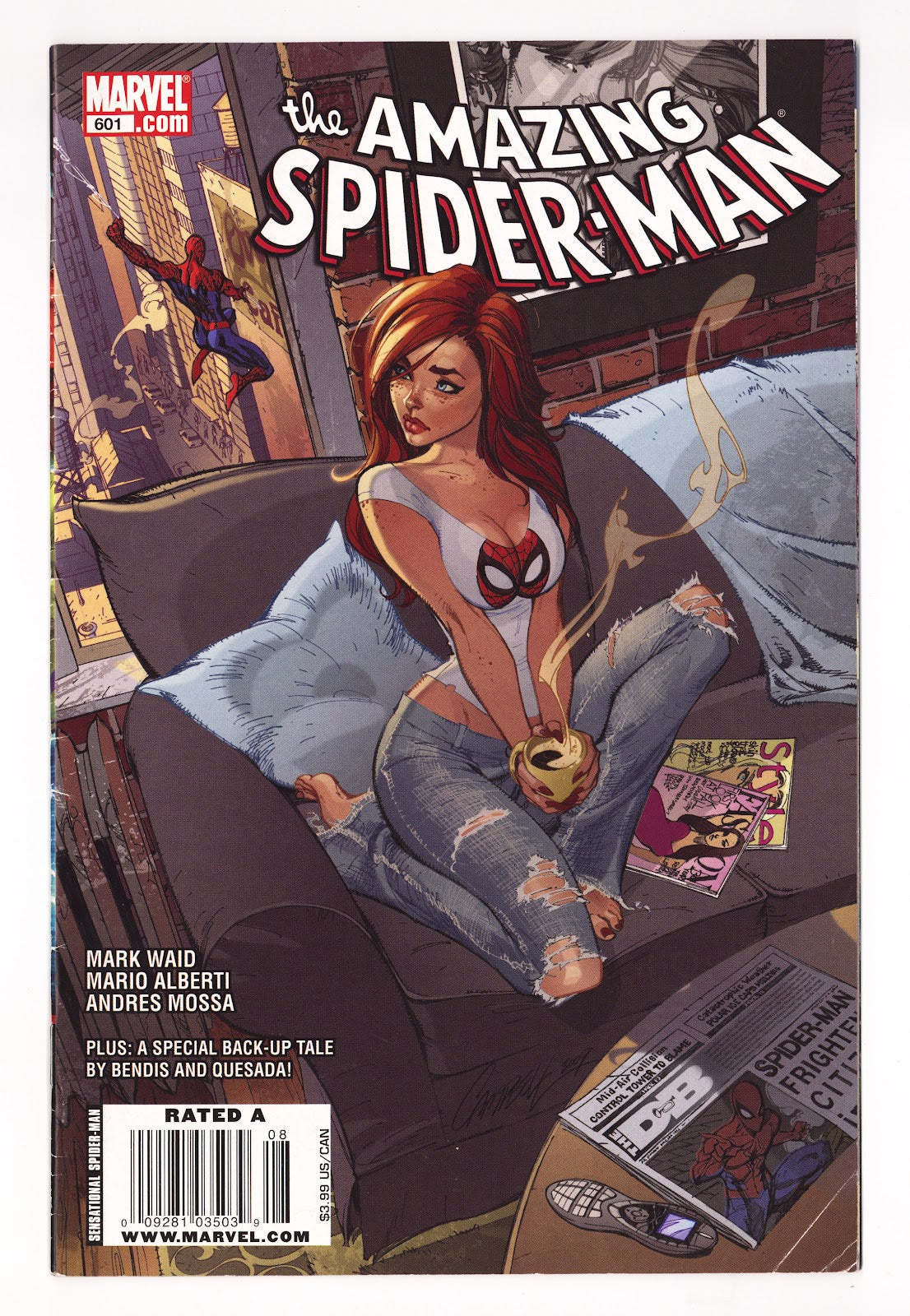 The Amazing Spider-Man Vol 2 601 VG+ (4.5) (2009) Newsstand 