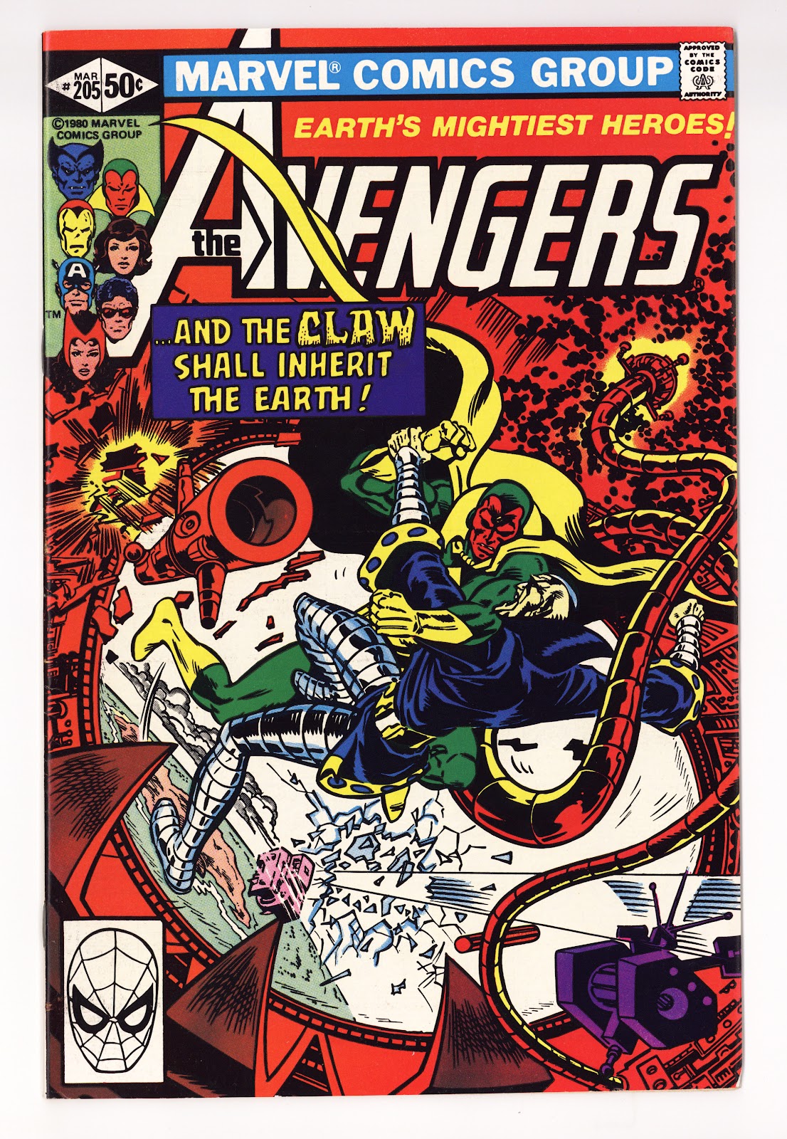 The Avengers Vol 1 205 Mid Grade (1981) 
