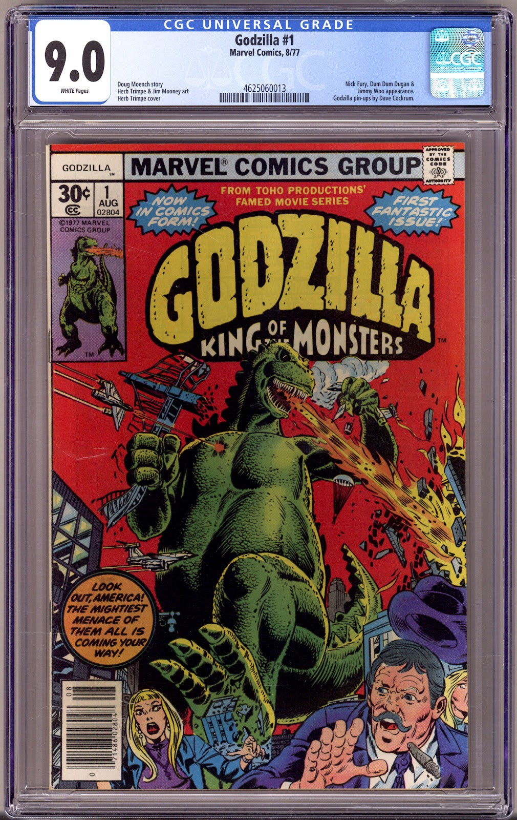 Godzilla 1 CGC 9.0 (VF/NM) (1977) 