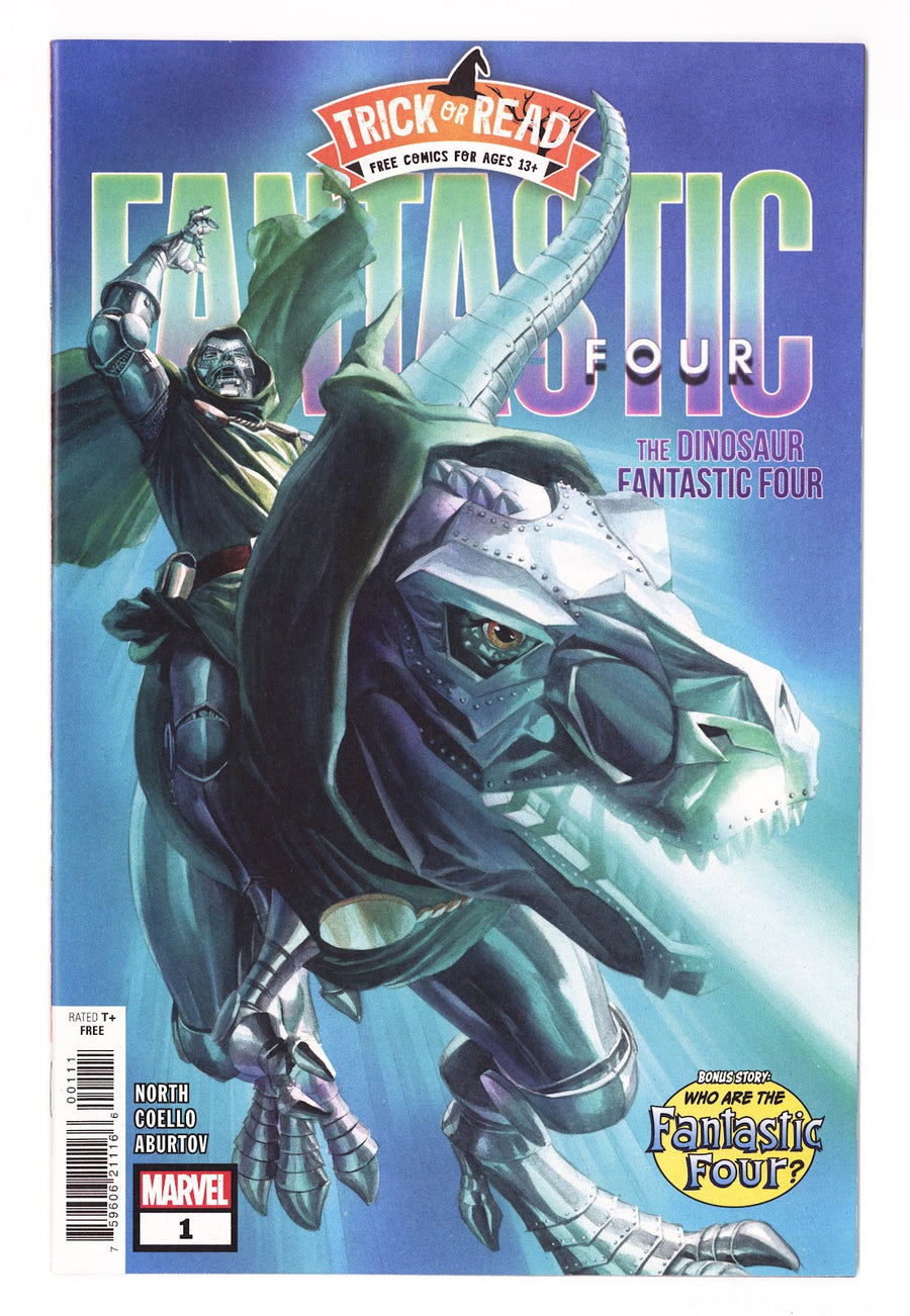 Fantastic Four: The Dinosaur Fantastic Four No. 1 Halloween Trick-Or-Read 2024   [nn]  High Grade   (2024)     