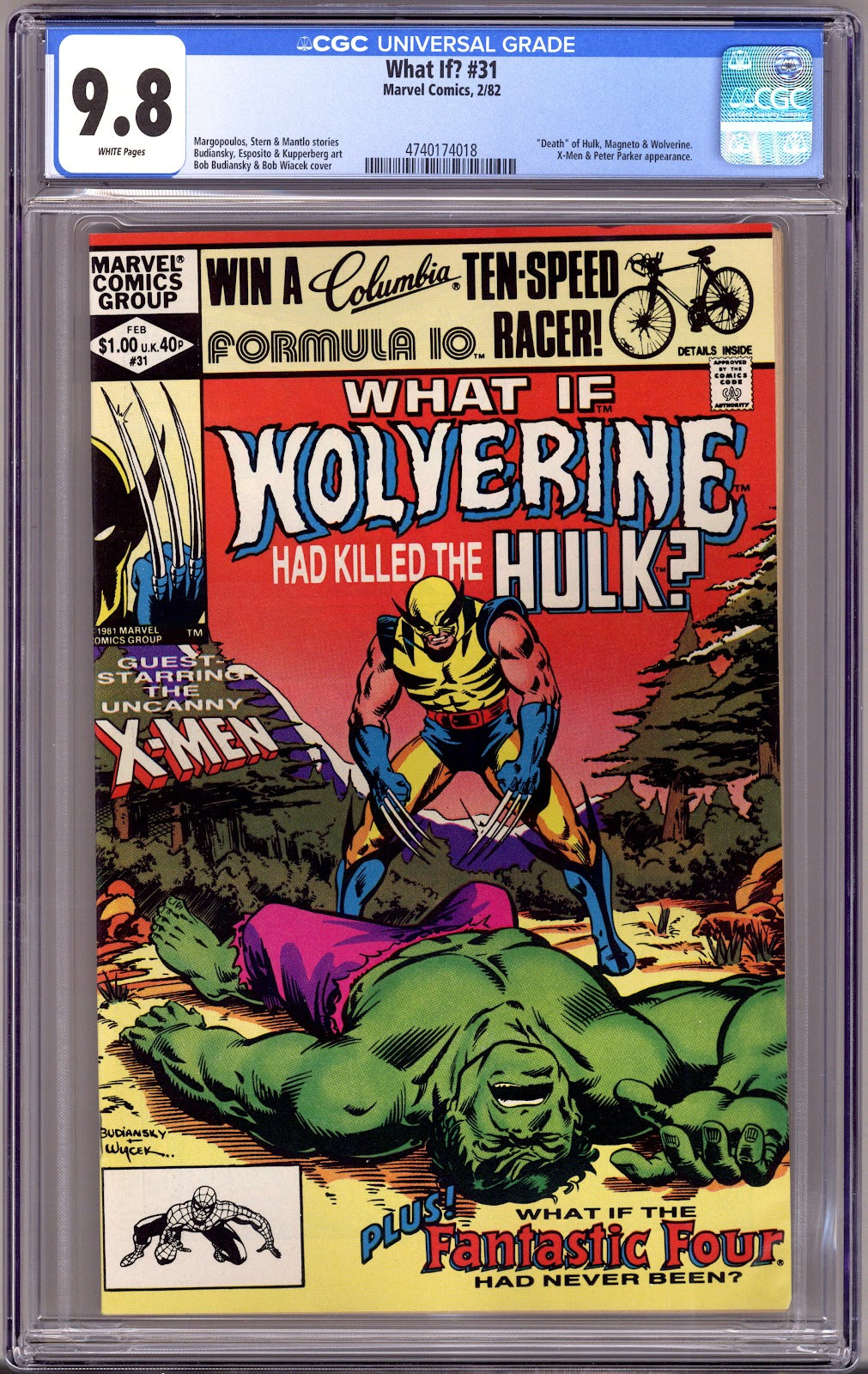 What If? Vol 1 31 CGC 9.8 (NM/M)   (1982)