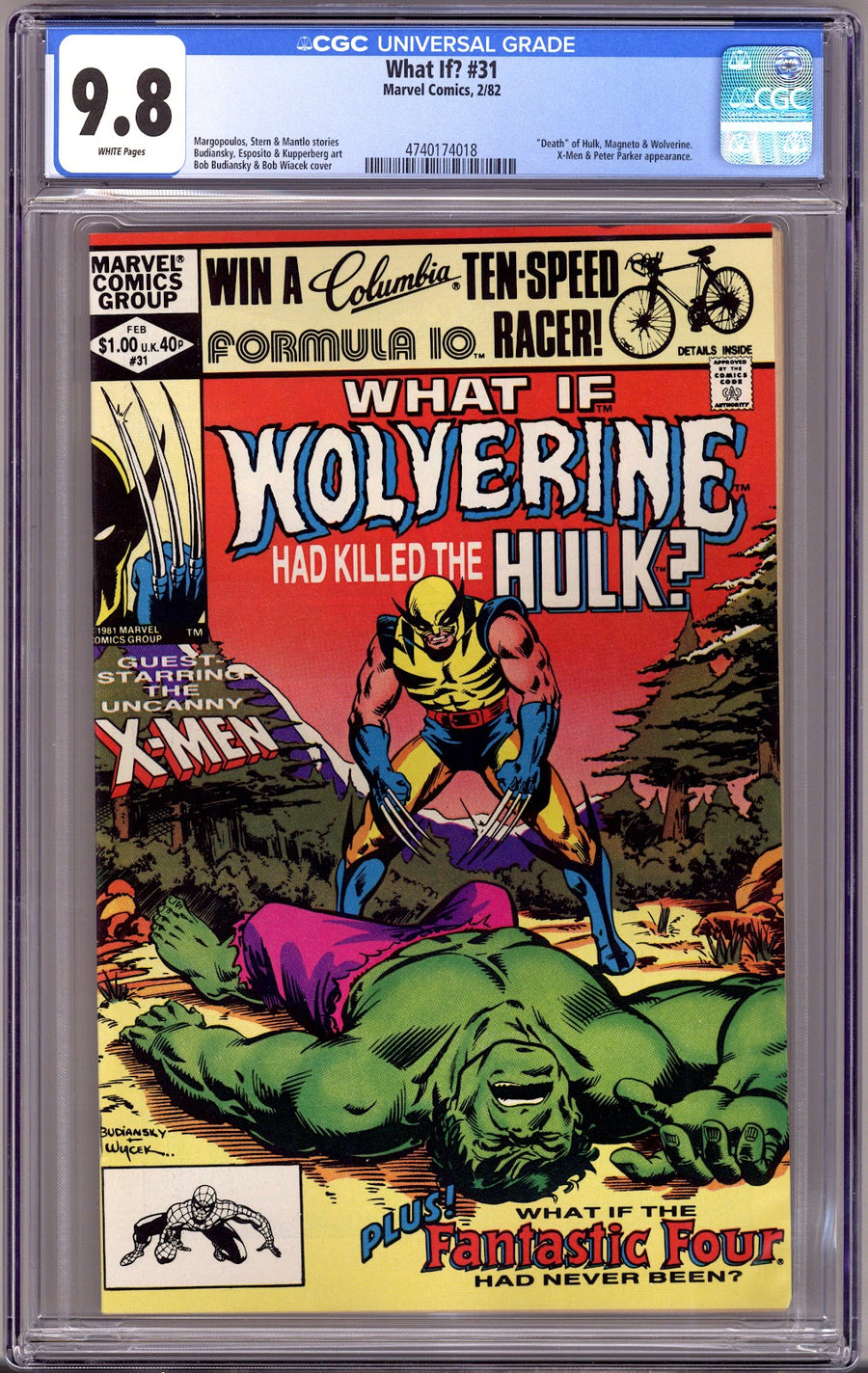 What If? Vol 1 31 CGC 9.8 (NM/M)   (1982)